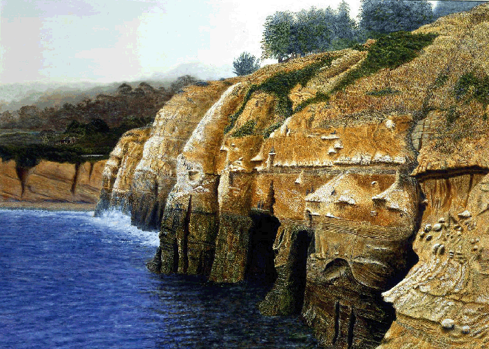 cliffs of la jolla